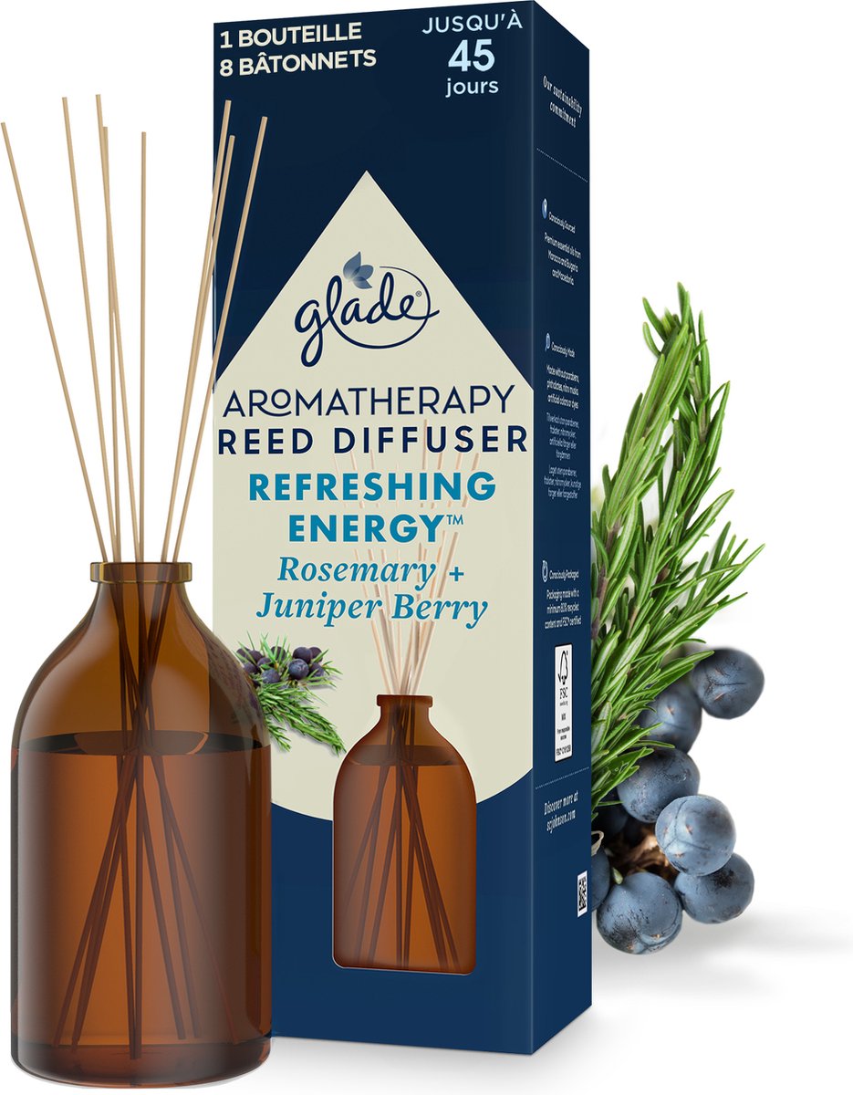 Glade Aromatherapy Refreshing Energy geurstokjes 80ML