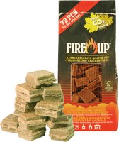 Allume-feux Fire-up Barbecue - 144x - marron - inodore - non toxique - BBQ