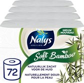 Nalys Soft Bamboo - Papier toilette 3 épaisseurs - 72 rouleaux