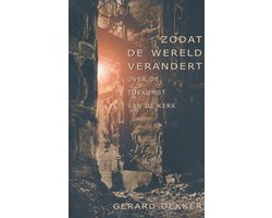 Omslag van Zodat de wereld verandert
