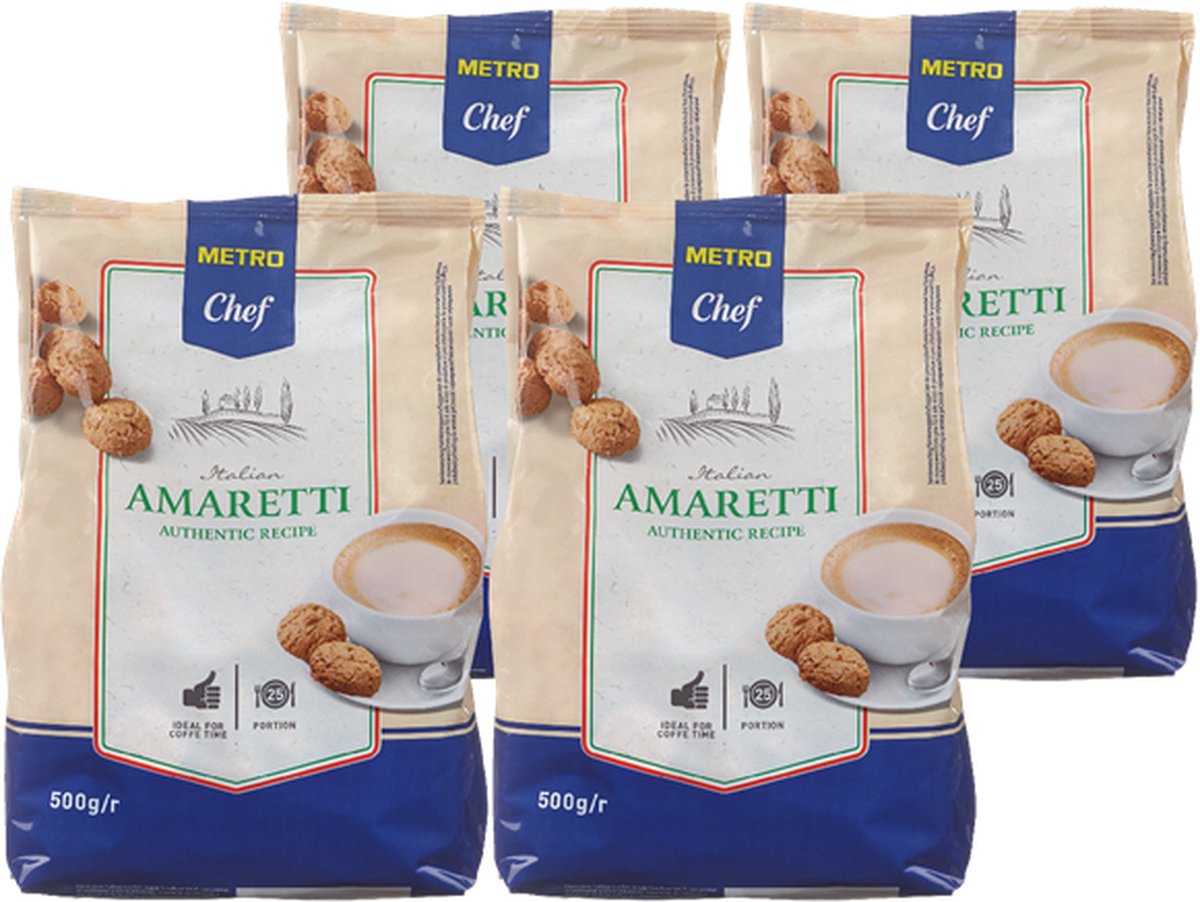 METRO Chef Amaretti 4 x 500 gram