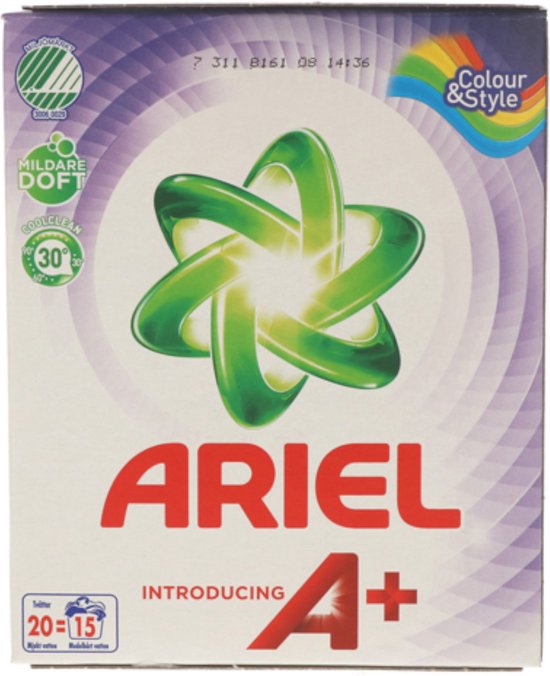 Ariel waspoeder 1,625g Color 25sc