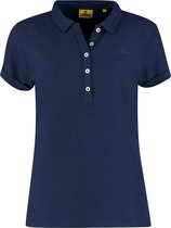 NOMAD® Polo Dames | Maat L | Blauw | Polo Shirt Korte Mouw | Luchtig Katoen | Sneldrogend