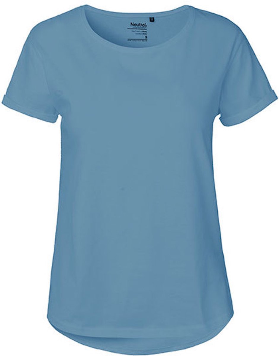 Neutral Ladies´ Roll Up Sleeve T-Shirt NE80012 - DUSTY INDIGO - S