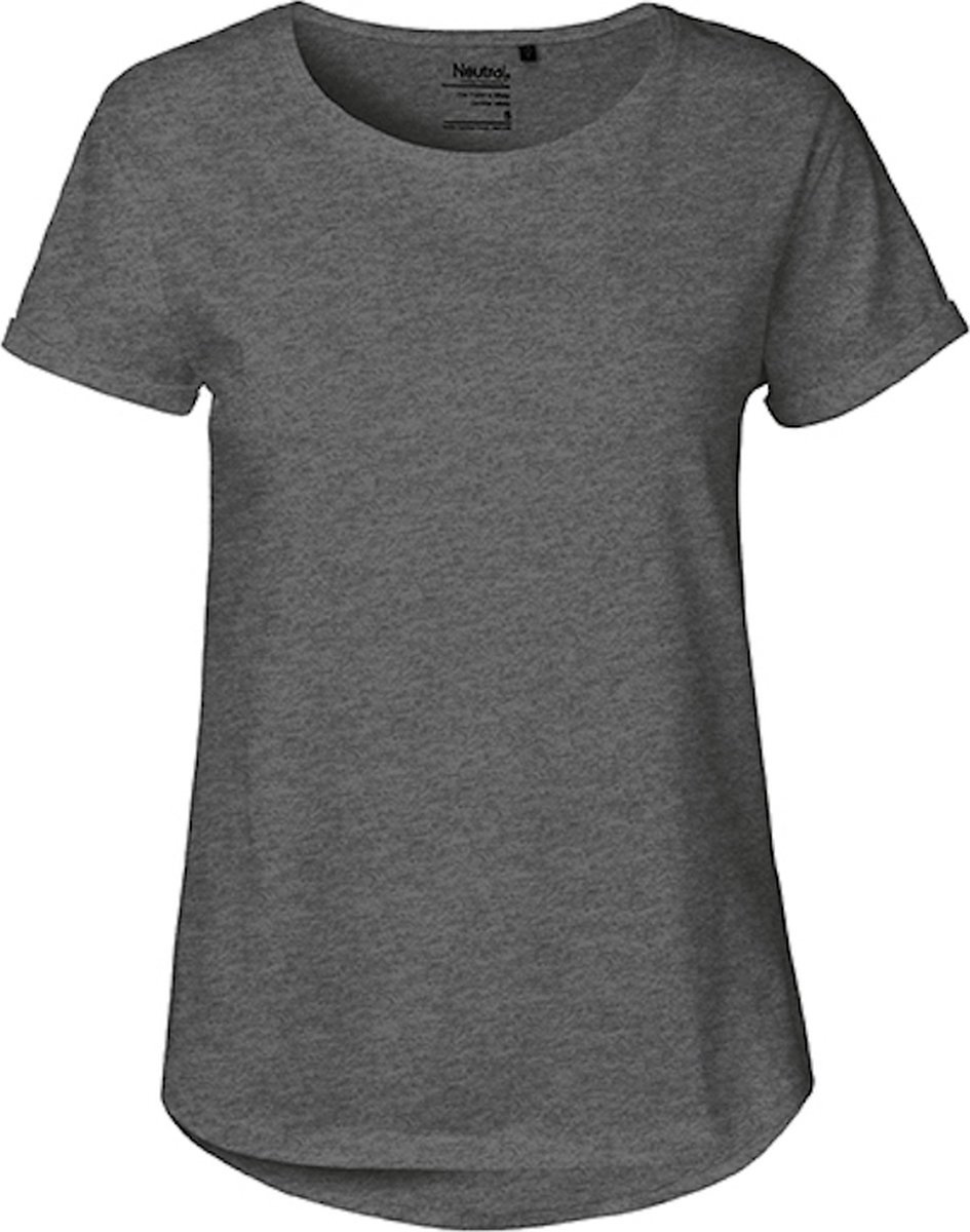 Neutral Ladies´ Roll Up Sleeve T-Shirt NE80012 - Dark Heather - XXL