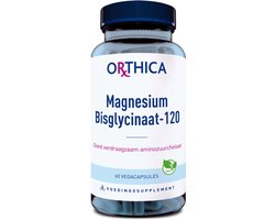 Orthica Magnesium Bisglycinaat-120 - goed verdraagbaar - 60 vegacapsules