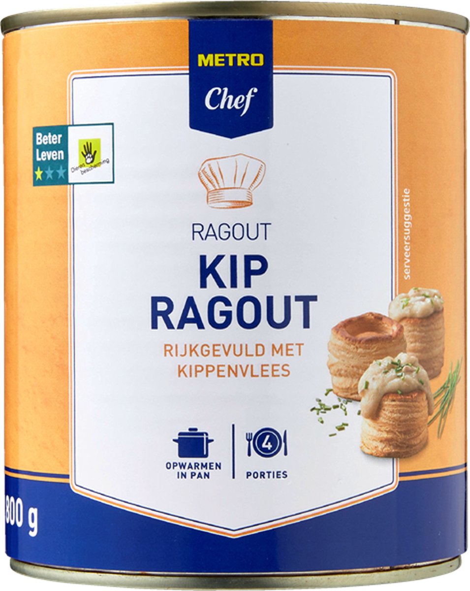 METRO Chef Kippenragout 6 x 800 gram
