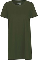 Ladies´ Long Length T-Shirt met korte mouwen Military - XXL