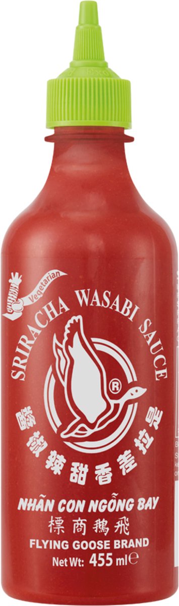 Flying Goose Srirachasaus Wasabi 12 x 455 ml