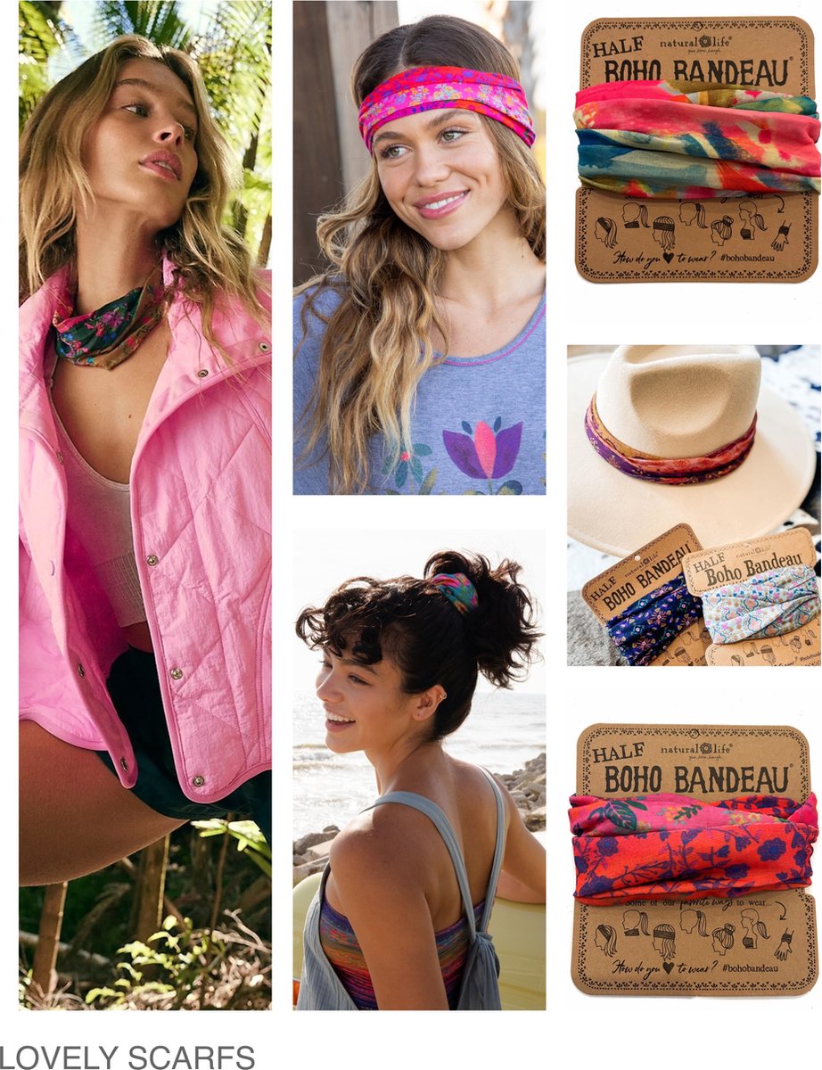 Half on sale boho bandeau