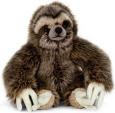 Pluche luiaard bruin knuffel 30 cm - Bosdieren knuffeldieren - Speelgoed voor kind