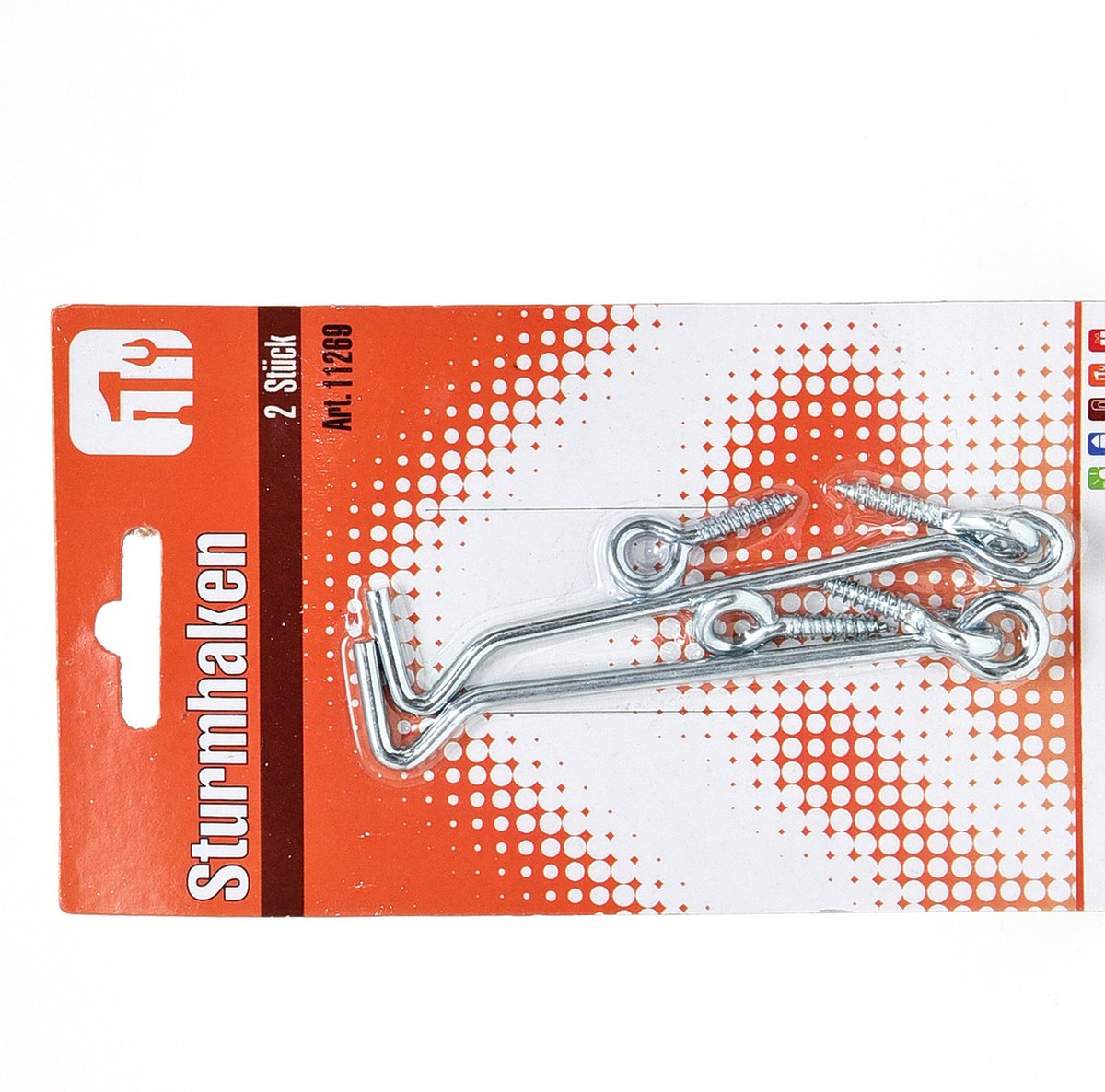 2 stuks roestvrijstalen windhaken, 4 inch deur-stormhaken 2 stuks roestvrijstalen windhaken, 4 inch deur-stormhaken