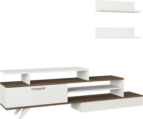 Palm - TV-Meubel - Mat zwart - 160x40x30 cm