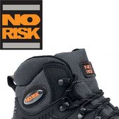 No Risk Blackrock Hoog S3 Zwart Werkschoenen Heren