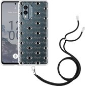 Cazy Hoesje met koord geschikt voor Nokia X30 I See You