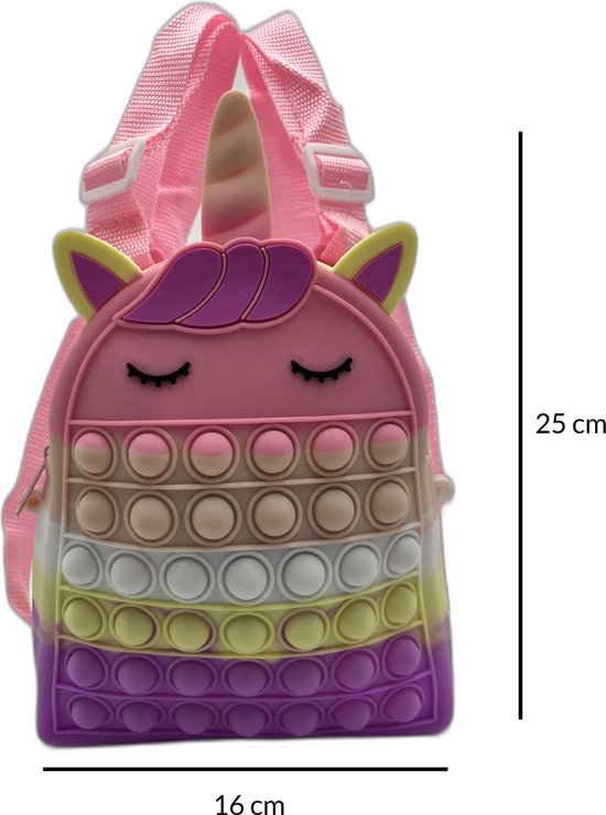 Mini Sac à Dos Original pour Petite Fille, Collection de Jouets Surprises,  Cadeau d'Anniversaire