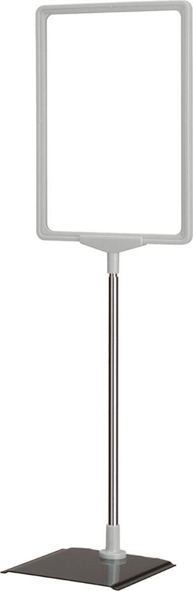 Posterstandaard - Serie A - A4 - Met U-houder - Grijs