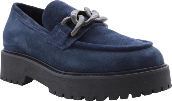 Mocassin à Talon Nero Giardini Pour Femme – Cuir Noir – Taille 34 à 41 EU
