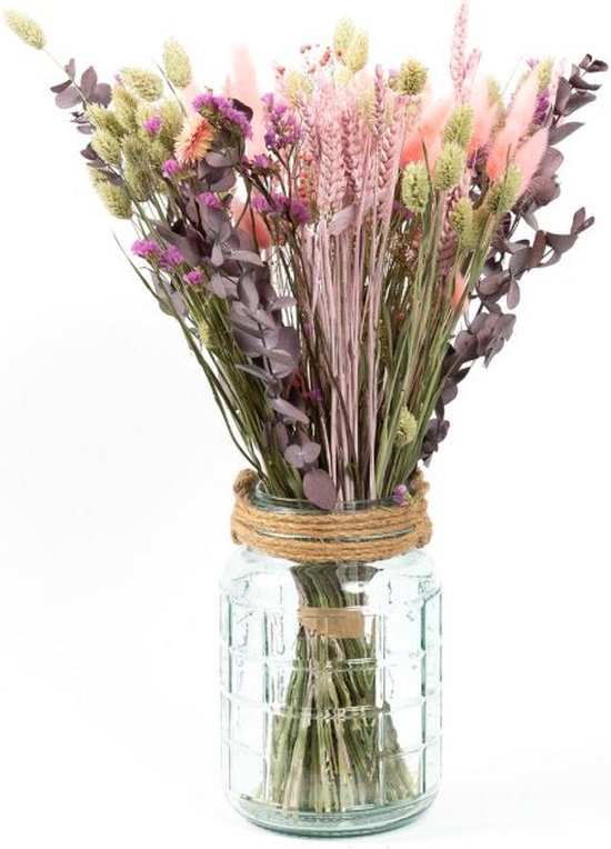 Bloomgift | Droogbloemen | Droogboeket Pinky Blush | excl. vaas Bloomgift | Droogbloemen | Droogboeket Pinky Blush | excl. vaas