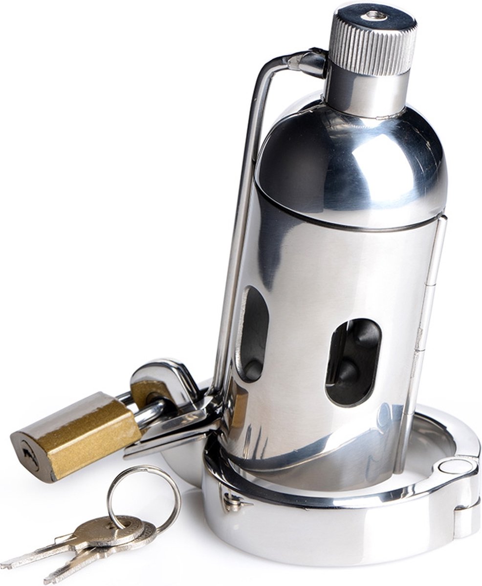 Goedkoopste XR Brands AG386 - Spiked Chamber Chastity Cage