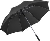 Fare Style 2384 windproof stokparaplu zwart grijs 130 centimeter stormparaplu windproof windbestendig stormproef stormbestendig