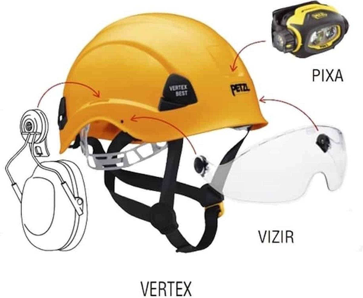 Petzl Helm VERTEX® VENT – Fallschutz Absturzsicherung DE