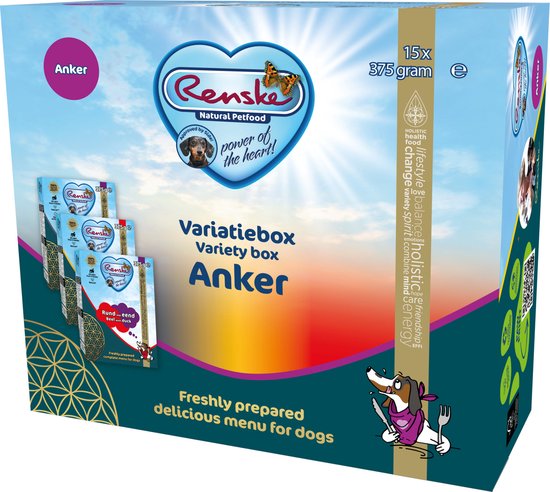 Renske Vers Hond Variatiebox Anker 15 x 375 gr