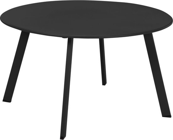 Ambiance-Lounge-Salon- Table -70cm -mat-gris foncé