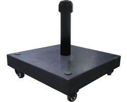 Parasolvoet op wielen 50kg