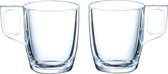 Verres Espresso Arcoroc - 12x - verre transparent - 4 x 6 cm - 90 ml