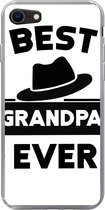 Geschikt voor iPhone SE 2020 hoesje - Opa - Quotes - Best grandpa ever - Spreuken - Siliconen Telefoonhoesje