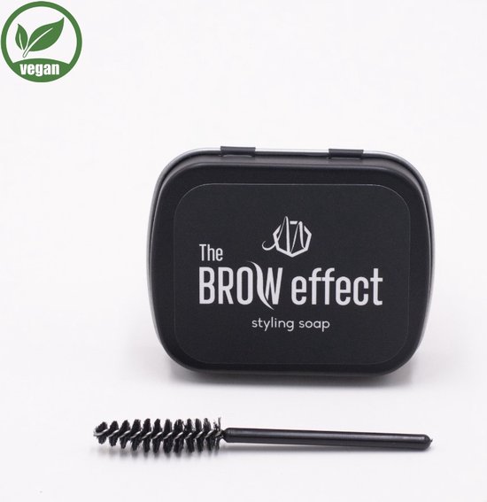 The Brow Effect Set - Wenkbrauwgel en Pincet - Soap Brow - Brow Soap - Waterproof - Brow Gel - Browsoap - Soapbrow - Instagram Brows - The brow effect