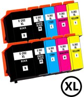 Geschikt voor Epson 202XL Inktpatronen - Multipack 10 Cartridges - Geschikt voor Epson Expression Premium XP-6000 - XP-6005 - XP-6100 - XP-6105