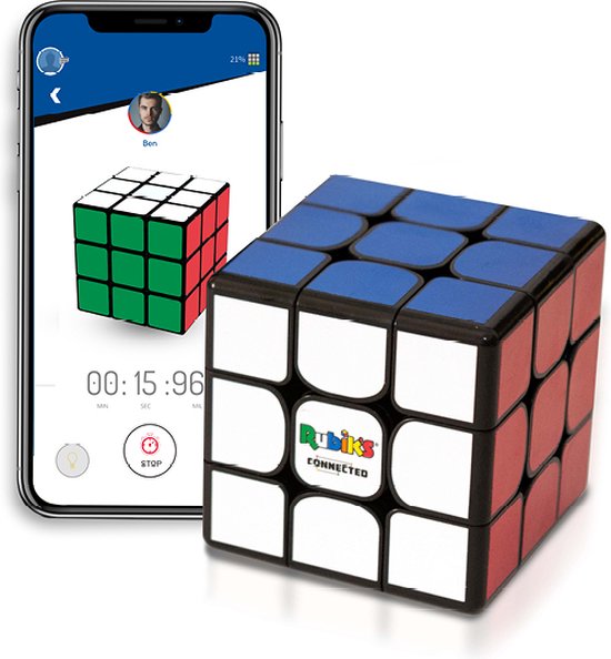 Rubik's Connected Smart Cube - Speed Cube avec application | Jeux | bol.com