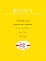 Bärenreiter Haydn: Sonata in E-flat major (Hob. XVI:49) "Genzinger" - Bladmuziek voor toetsinstrumenten