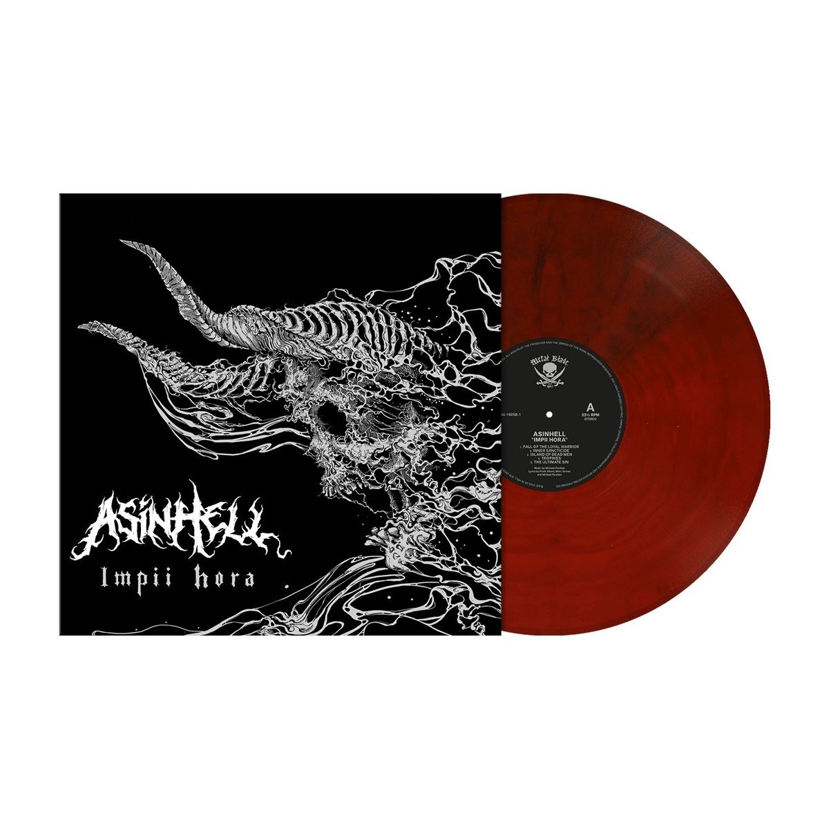Asinhell - Impii Hora (LP) (Coloured Vinyl) (Limited Edition)