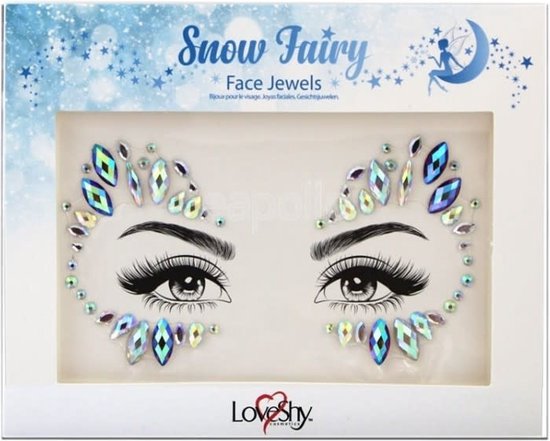 Moon Glitter Face Jewels Snow Angel Costume Make Up main image 1