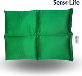 Verzwaringskussen 30 x 40 cm - groen - 4 KG - Verzwaarde schootkussen - ideaal maat, hulpmiddel voor school en sensorische integratietherapie