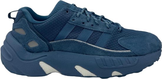 83 Adidas ZX 22 Boost Sneakers - Blauw Suede - Maat 43 1/3 | bol
