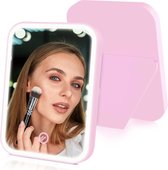 MoreWomen® - Miroir de maquillage - Miroir de maquillage avec Siècle des Lumières - 3 niveaux de luminosité