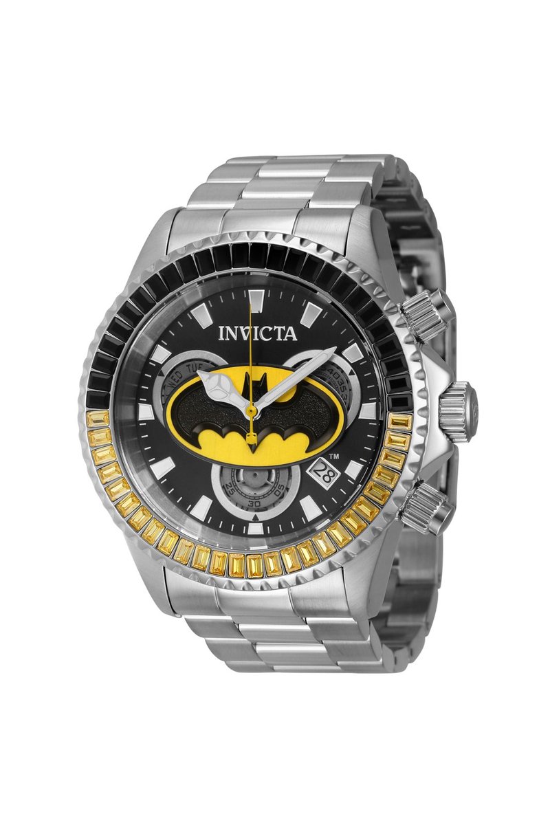 Invicta DC Comics Batman 41271 Quartz Herenhorloge 47mm bol