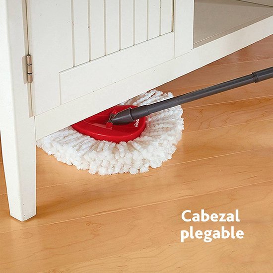 Vileda EasyWring and Clean Komplettdoos 134289 Ensemble seau et vadrouille EasyWring and Clean , plastique, 1 pièce, (paquet de 1 pièce)
