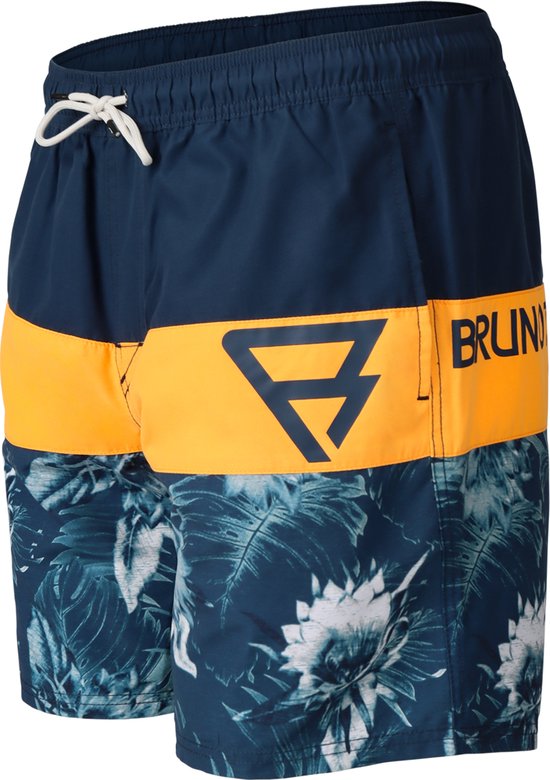 Heren zwembroek met tropische print - sneldrogend, comfortabel & perfe
