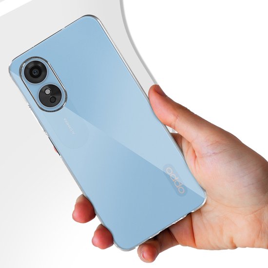 Oppo A17, TPU, Transparente