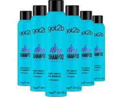 Got2b Fresh & Fabulous Droogshampoo - Volume - Frisheid - 48u Hold - Voordeelverpakking - 6x 200ml