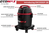 Ecomax Nat-Droogzuiger PP 11 liter