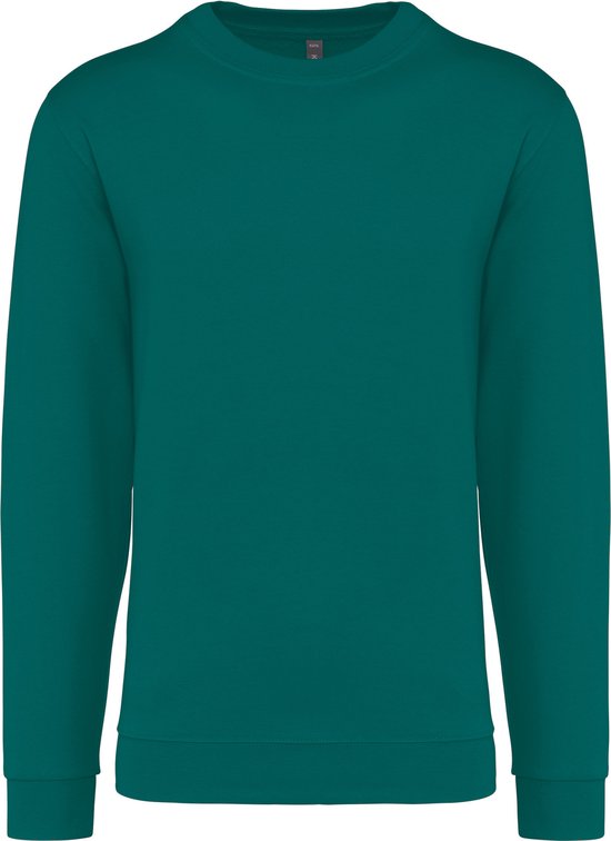 Sweater 'Crew Neck Sweatshirt' Kariban Collectie Basic+ 4XL - Emerald Green