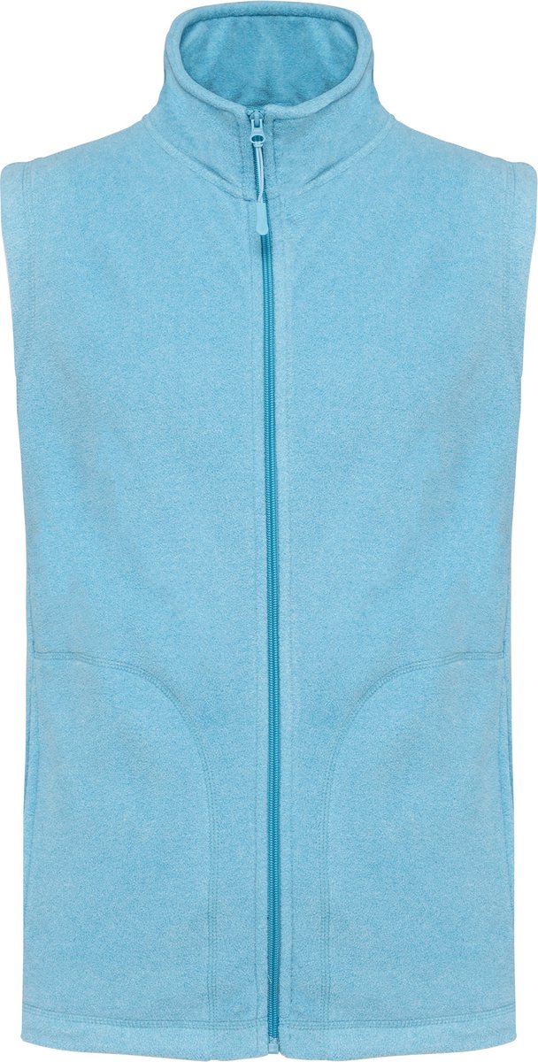 Fleecebodywarmer 'Luca' merk Kariban maat XXL Cloudy Blue Heather