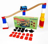 Composants de la voie ferrée Allround Medium Train Track Parts - Voie de train en bois - Pour LEGO DUPLO ©, BRIO©, IKEA