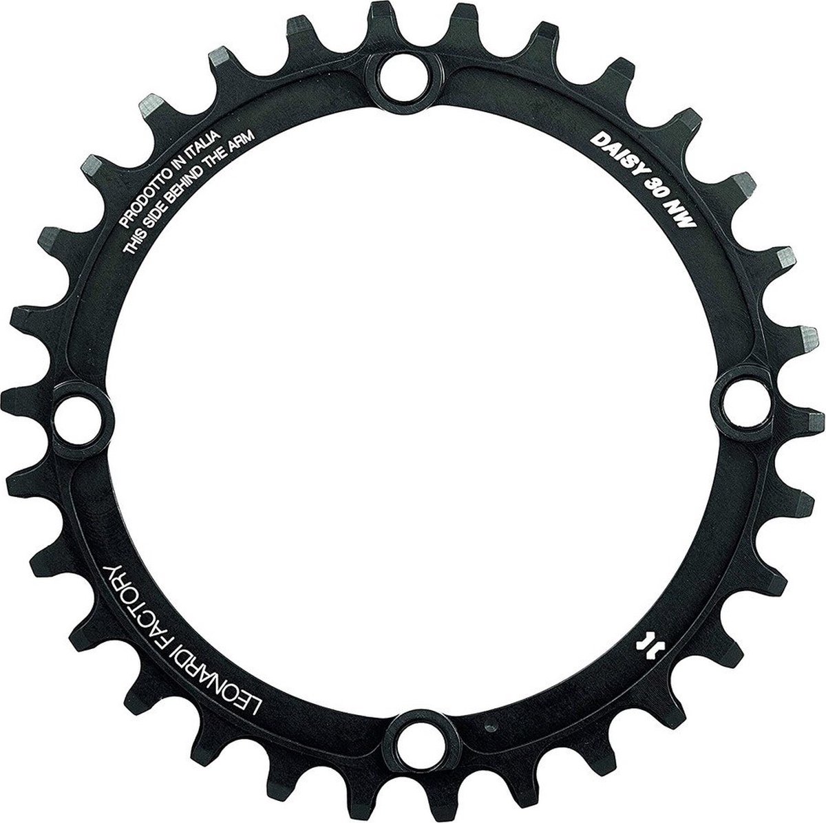 Leonardi Racing Daisy 104 Bcd Kettingblad Zwart 34t
